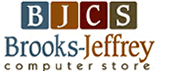 brooks jeffrey computer store logo